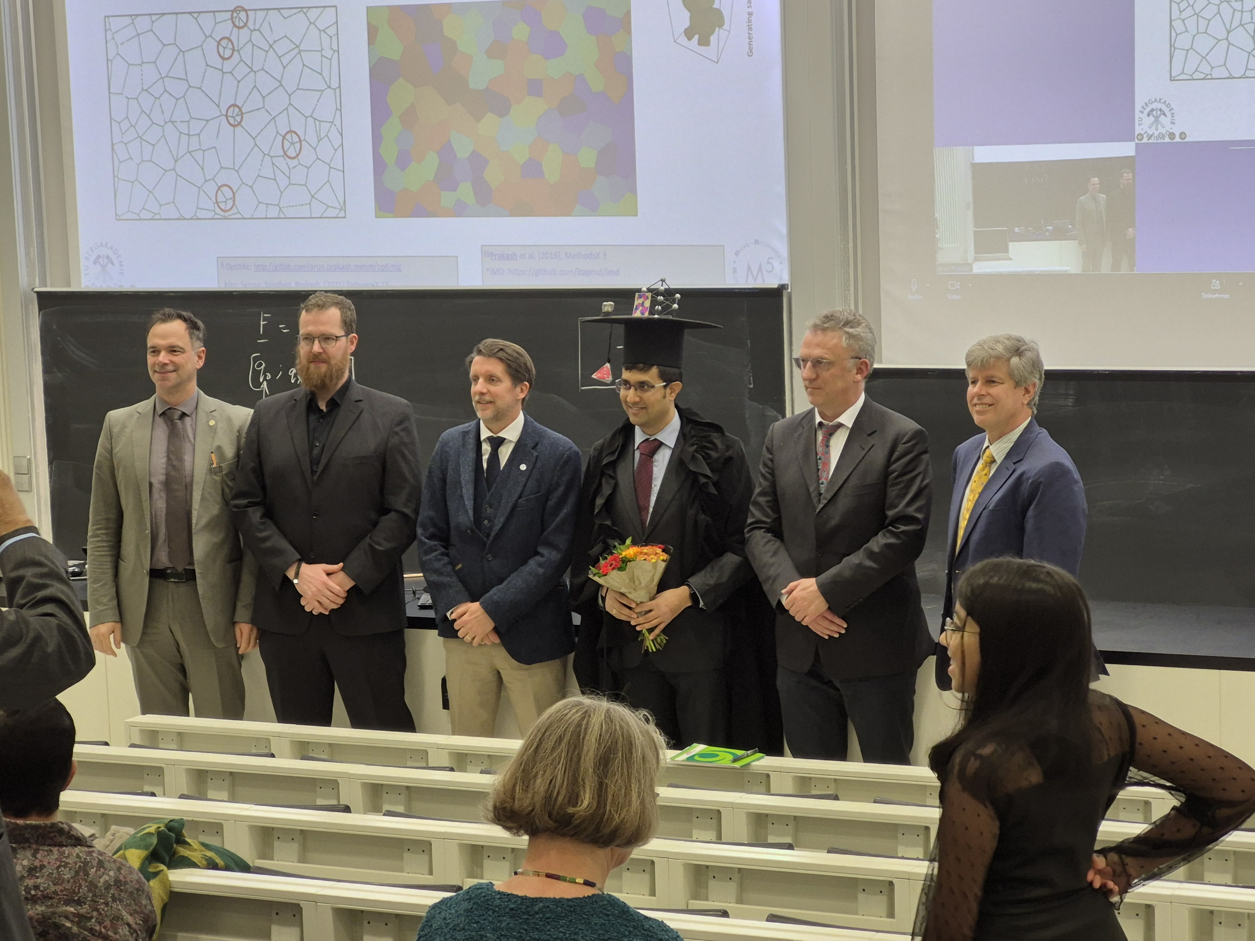 Habilitation of Dr. Prakash, Freiberg