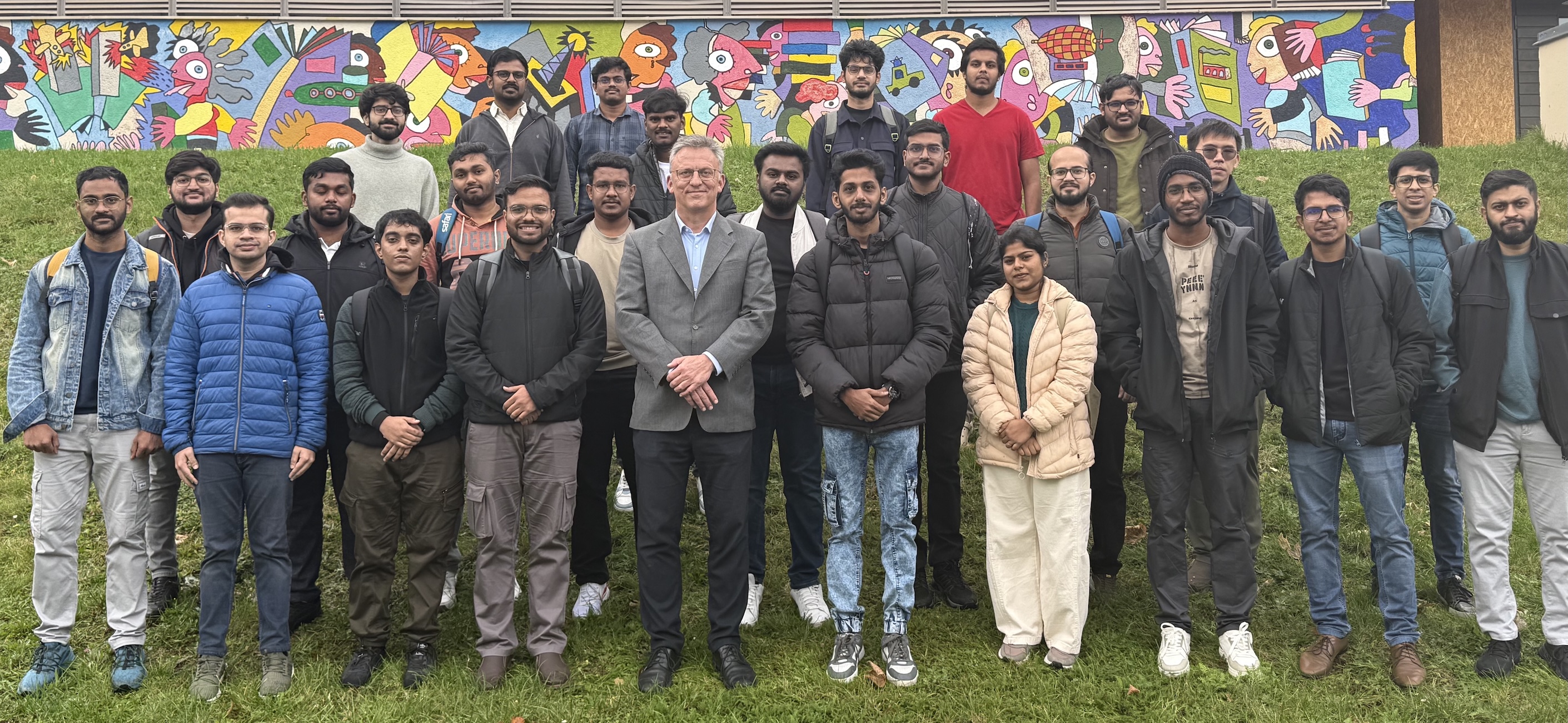 Group photo at the CMS Orientation Event