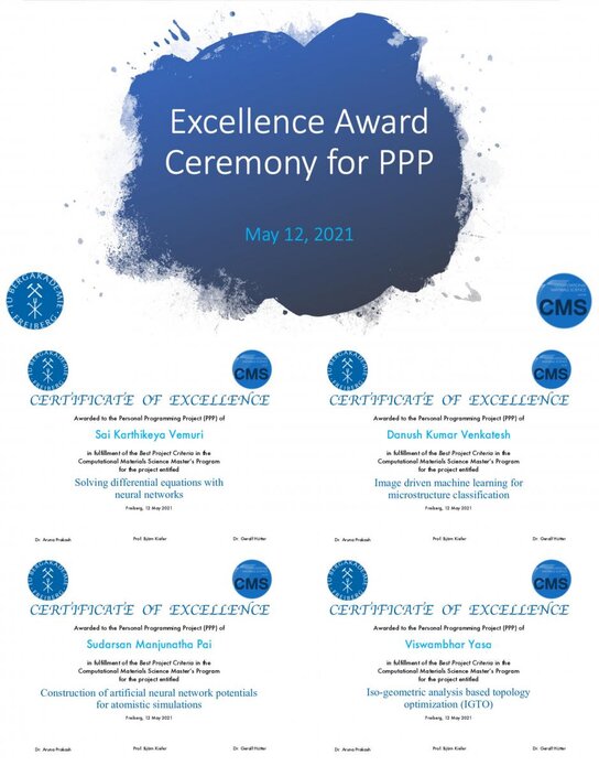 PPP Excellence Award Winners 2021